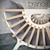 Birch Plywood Shell Chair 3D model small image 2