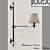 Baga Wall Sconces - Elegant Illumination 3D model small image 1