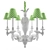 Wonderland-inspired Chandelier 3D model small image 1