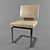 Versatile Chair: Textured Elegance 3D model small image 1