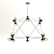 Elegant Bole Chandelier 3D model small image 2