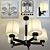 Alfa Lozano Pendant and Wall Sconce Set 3D model small image 1