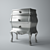 Graffiti Collection Curbstone 3D model small image 1