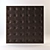 Luxury Leather Panel 3D model small image 1