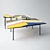 Moroso Fishbone Table - Sophisticated Elegance 3D model small image 1
