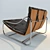 Matilda - Stylish and Compact 100x90x70cm Ottoman 3D model small image 2