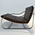 Matilda - Stylish and Compact 100x90x70cm Ottoman 3D model small image 3