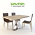 Sleek and Stylish Y-Leg Table 3D model small image 1