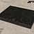 Sleek 60cm SMEG Cooktop 3D model small image 1