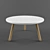 Modern Scandinavian Coffee Table 3D model small image 1