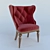 Gamecock Throne: The Ultimate Seating Experience 3D model small image 1