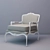 Italian Cantori Armchair 3D model small image 1