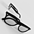 Stylish Ray Ban Sunglasses 3D model small image 1