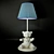 PIERMARIA YOUNG: Timeless Table Lamp 3D model small image 1