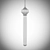 Amber Glow Edison Pendant Light 3D model small image 3