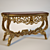 Elegant Medea Console Table 3D model small image 1