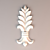 Elegant Molded Decorative Element 3D model small image 1
