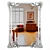 Elegant Reflection: Adonis Pauli Mirror 3D model small image 2