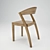 Silsa Zanna: Elegant Wooden Chair 3D model small image 3