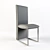 Sleek and Stylish Dining Chair 3D model small image 3