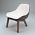 Elegant ZTR Morph Lounge Chair 3D model small image 3