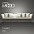 Luxury Flexform Valery Sofa: 3dsmax & OBJ Formats 3D model small image 1