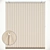 Versatile Vertical Blinds: Detailed Model with Mechanisms 3D model small image 1