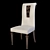Bamar Antiquaria Chair: Elegant Vintage Design 3D model small image 2