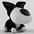 Big Headz Soft Dog Toy 3D model small image 1