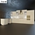 Aster Kitchen: Modern and Stylish 3D model small image 1