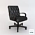 Elegant Royal Chair: D-80 3D model small image 1