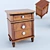 Elegant Bedside Table: CASA NOBILE 3D model small image 1