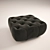 Quilted Pouf: Comfy and Chic 3D model small image 1