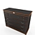 Modern Lift-Top Dresser 3D model small image 3