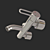 Stylish Mario de Pillo PTY 3D model small image 3