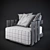 Emu Intrecci Lounge Chair: Sleek & Stylish Seating 3D model small image 3