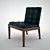 Riva Bever: Natural Leather & Wood 3D model small image 1