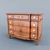 Elegant Nobile Console Table 3D model small image 1