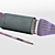 Title: Sleek Missile Pen 3D model small image 3
