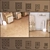 Versatile Parquet Flooring Designs 3D model small image 1
