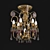 Italian Gallo Chandelier: Elegant Lighting Fixture 3D model small image 1