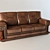 Luxurious Ercole Romanica Divan 3D model small image 1