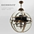 EICHHOLTZ Lantern Hagerty: Elegant Illumination for Every Space 3D model small image 1
