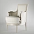 Salda Art Armchair: Effortless Elegance 3D model small image 1