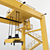 Heavy Duty Container Crane 3D model small image 2