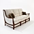 Custom Classic Sofa 3D model small image 3