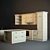 Park Avenue Kitchen: Classic Elegance 3D model small image 3