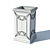 Urban Concrete Urn 3D model small image 2