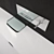 Elegant Burgbad Sink with Bandini Arya Mixer 3D model small image 2