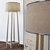 Title: Vintage Wood Haya Lamp 3D model small image 1